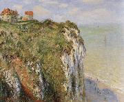 Claude Monet Cliffs near Dieppe USA oil painting artist